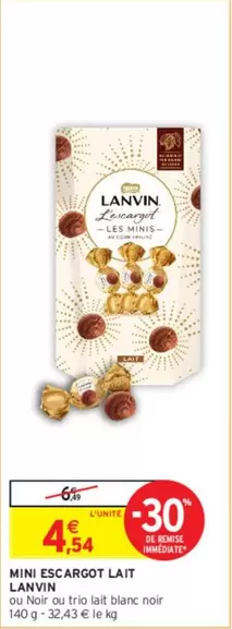 Lanvin - Mini Escargot Lait