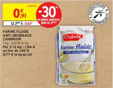 Chabrior - Farine Fluide Anti Grumeaux