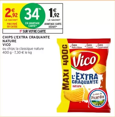 Vico - Chips L'extra Craquante Nature