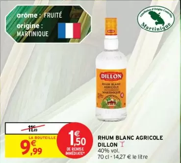 Dillon - Rhum Blanc Agricole