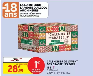 avent - calendrier de l'avent des brasseurs 2024