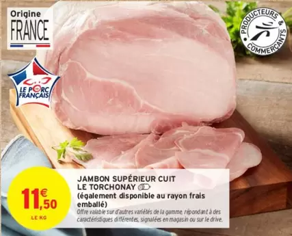 signal - jambon supérieur cuit le torchonay