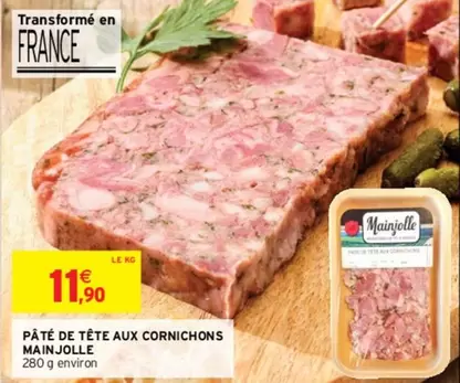 Mainjolle - Pâté De Tête Aux Cornichons