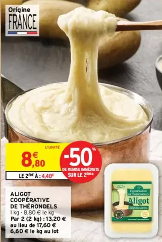 aligot coopérative de thérondes