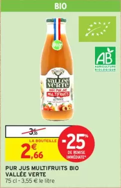 Vallée Verte - Pur Jus Multifruits Bio