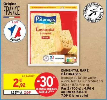 Paturages - Emmental Rapé