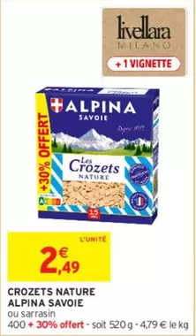 Alpina - Crozets Nature