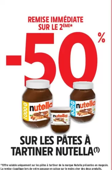 Nutella - Sur Les Pâtes À Tartiner