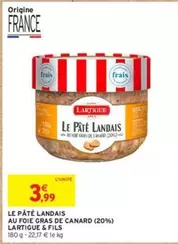 Canard - Le Pâté Landais Au Foie Gras De