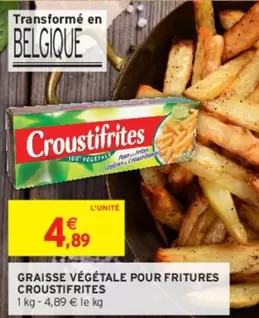 Croustifrites - Graisse Végétale Pour Fritures