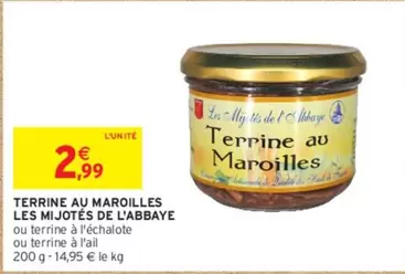 Terrine Au Maroilles Les Mijotés De L'abbaye