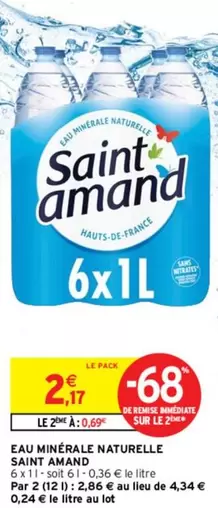 Saint Amand - Eau Minérale Naturelle