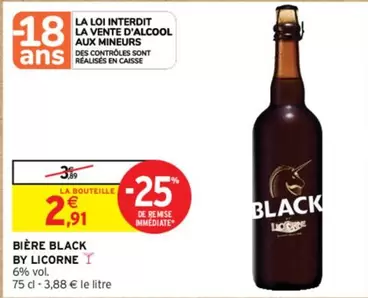 Lycorne - Bière Black