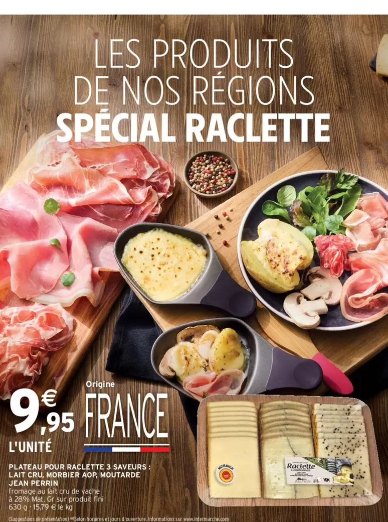 Fini - Plateau Pour Raclette 3 Saveurs