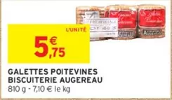 Augéreu - Galettes Poitevines Biscuiterie