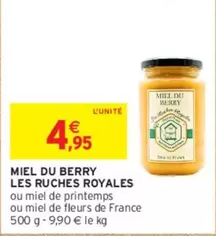 les ruches royales - miel du berry