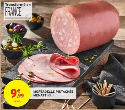 Mortadelle Pistachée Menatti