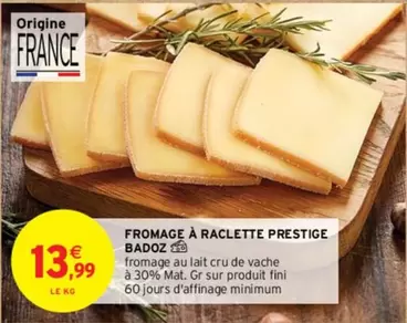 Fini - Fromage À Raclette Prestige Badoz