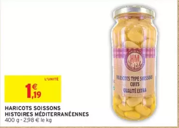 Haricots Soissons Histoires Mediterranéennes