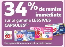 Skip - Sur La Gamme Lessives Capsules