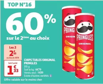 Pringles - Chips Tuiles Original