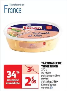 Simon - Tartinable De Thon