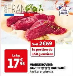 Viande Bovine: Bavette D'Aloyau