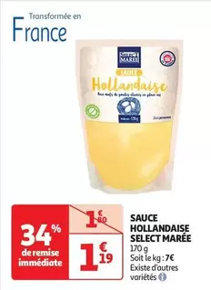 Select Marée - Sauce Hollandaise