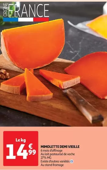 Mimolette Demi Vieille