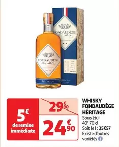 Fondaudège - Whisky Heritage