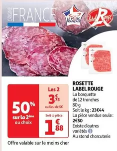 Rosette Label Rouge 