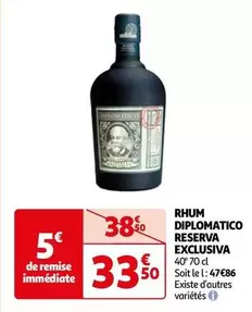 Diplomatico - Rhum Reserva Ecvlusiva