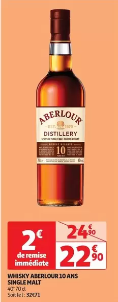 Aberlour - Whisky 10 Ans Single Malt