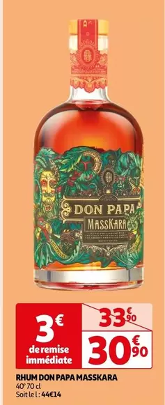 Don Papa - Rhum  Masskara