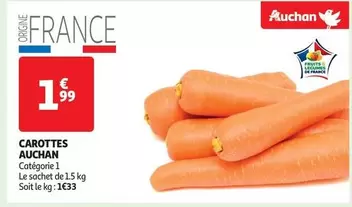 Auchan - Carottes