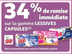 Skip - Sur La Gamme Lessives Capsules