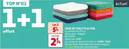 Actuel - Linge De Toilette