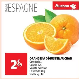 Auchan - Oranges À Déguster