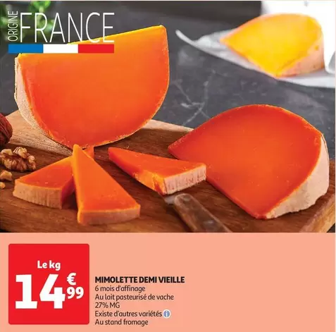 Mimolette Demi Vieille