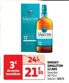 Singleton - Whisky 12 Ans