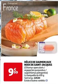 Délice De Saumon Aux Noix De Saint-Jacques