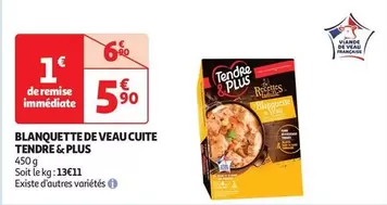 Tendre & Plus - Blanquette De Veau Cuite