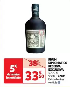 Diplomatico - Rhum  Reserva Exclusiva