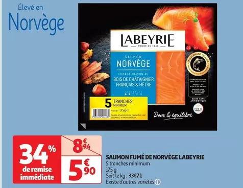 Labeyrie - Saumon Fumé De Norvège