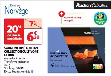 Auchan - Saumon Fumé Collection Cultivons Le Bon