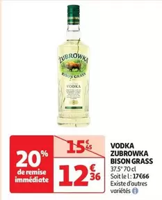 Zubrowka - Vodka Bison Grass