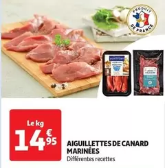 Aiguillettes De Canard Marinées