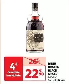 Kraken - Rhum Black Spiced