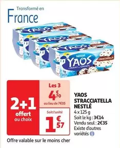 Nestlé - Yaos Stracciatella