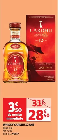 Cardhu - Whisky 12 Ans